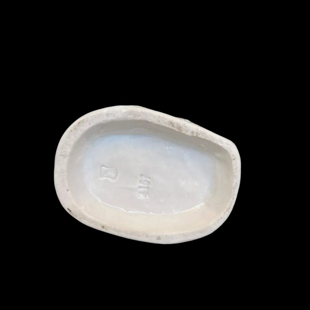 pyrogène allemand rococo en porcelaine XIX e