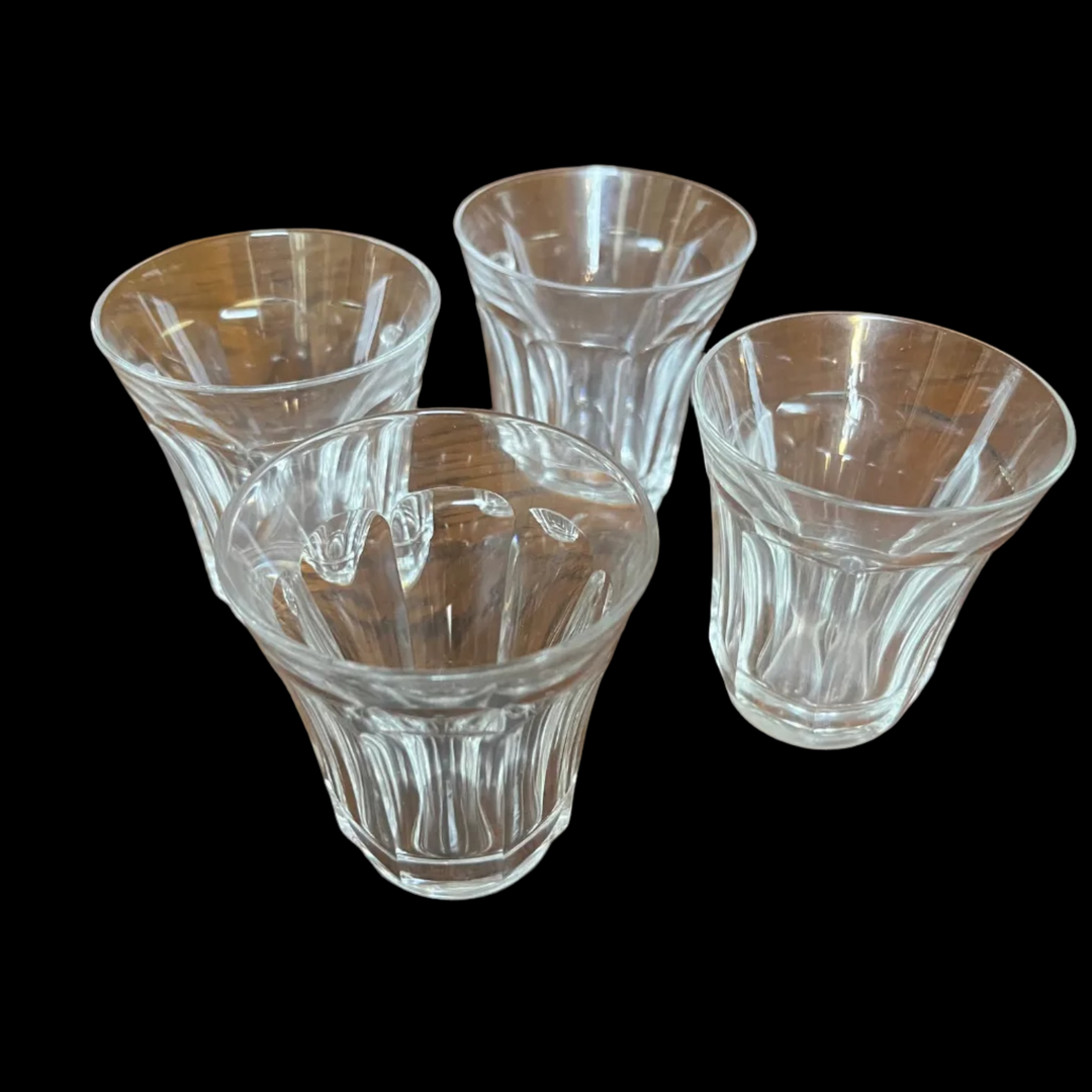 4 verres à shot en cristal saint Louis modèle Jersey