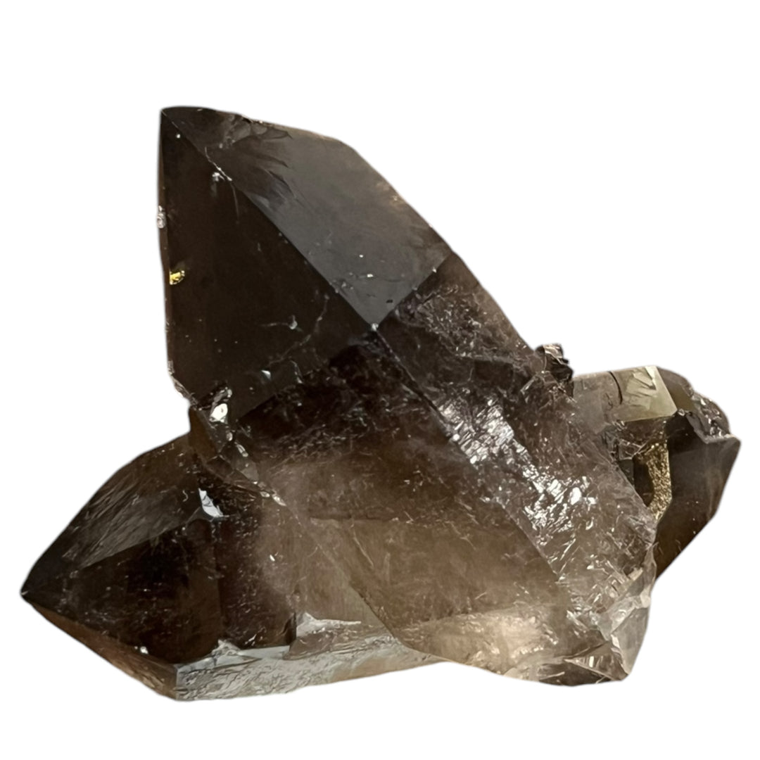 Bidétermine smoked quartz Brazil Qtz6