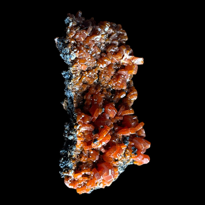 Ванадинит на goethite taouz maroc dr46