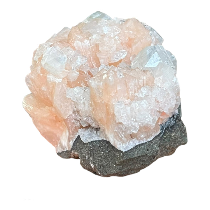 APOPHYLLITE stilbite rose Inde M18W58