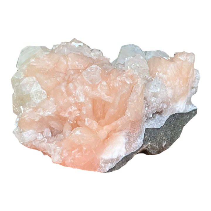 APOPHYLLITE stilbite rose Inde M18W58