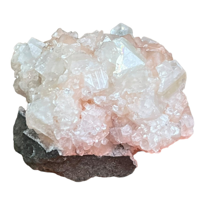 APOPHYLLITE stilbite rose Inde M18W58