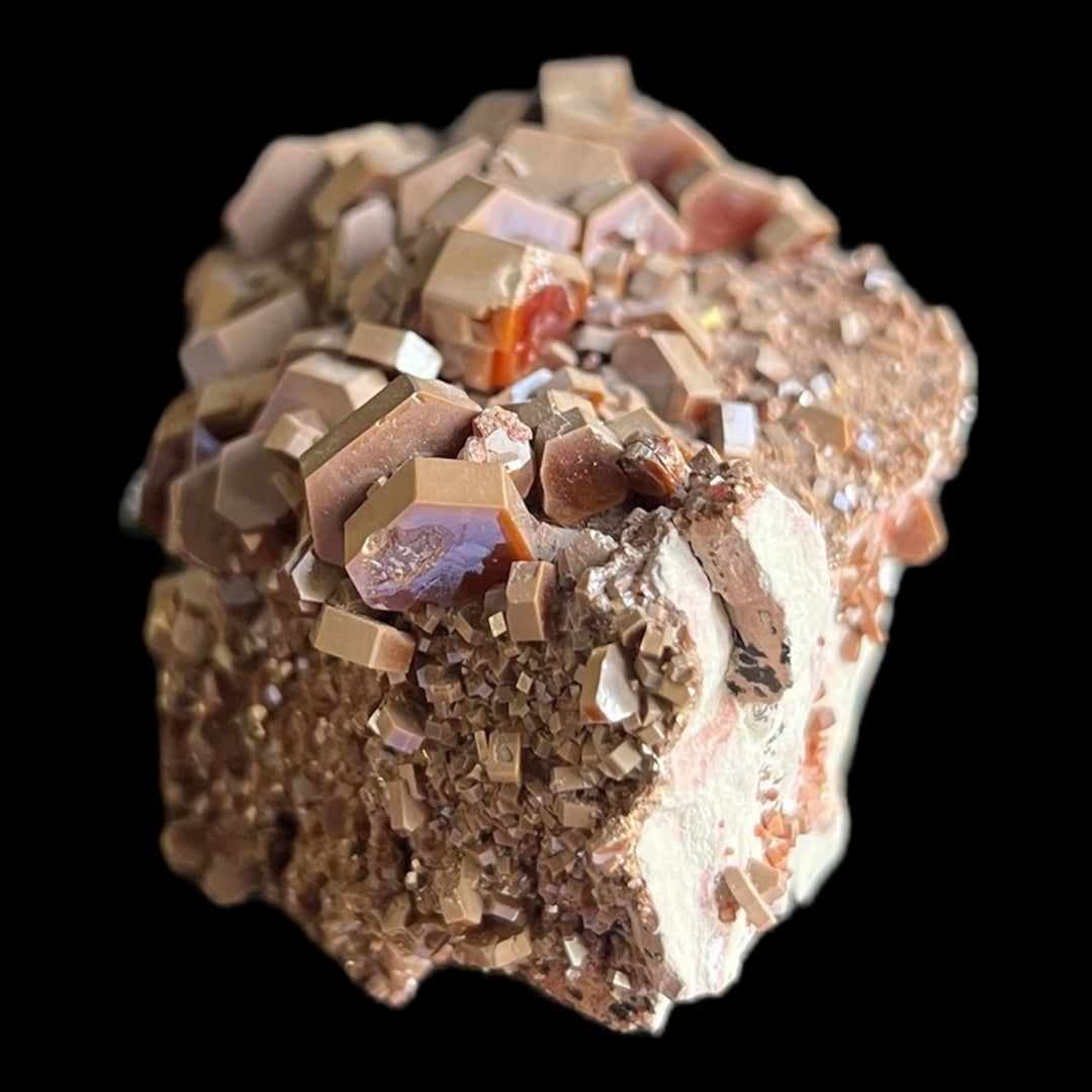 Endlichite & Vanadinite Touissit Maroc M18W133