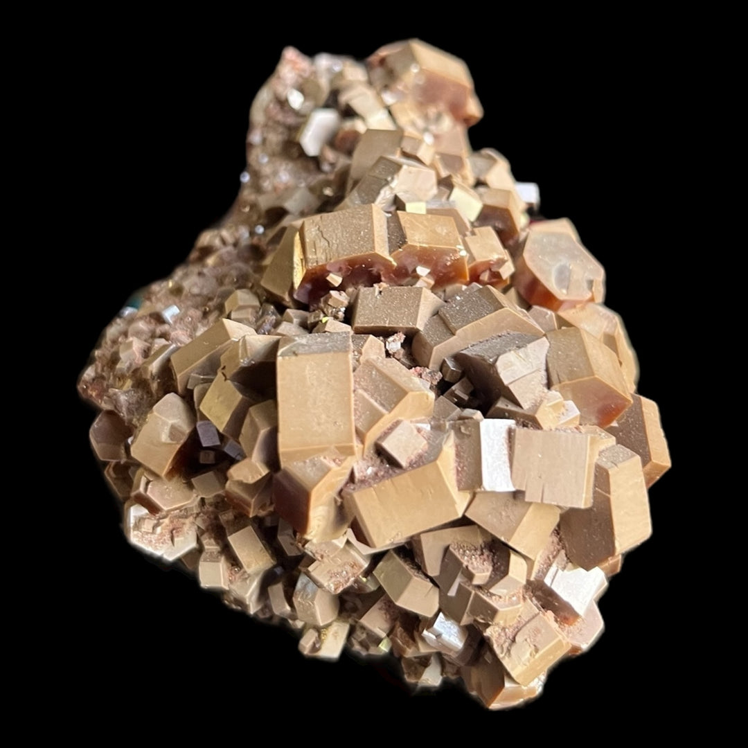 Endlichite & Vanadinite Touissit Maroc M18W133
