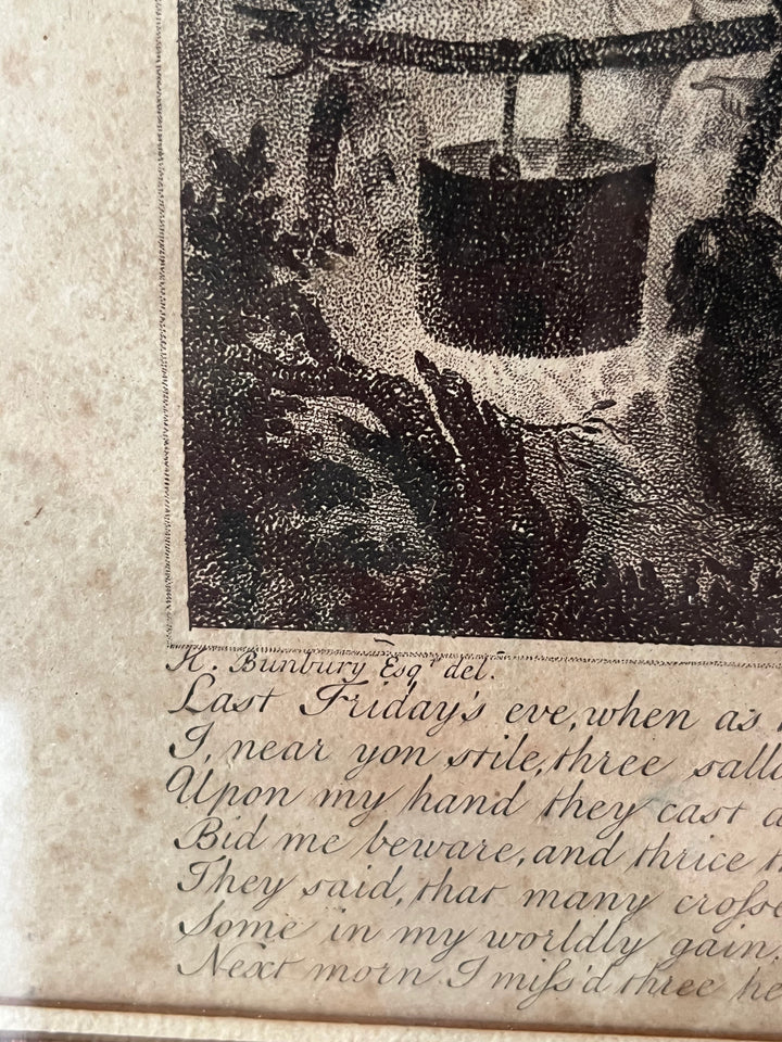 2 gravures à l’eau forte de Marian et colin clout par pietro Vedovato