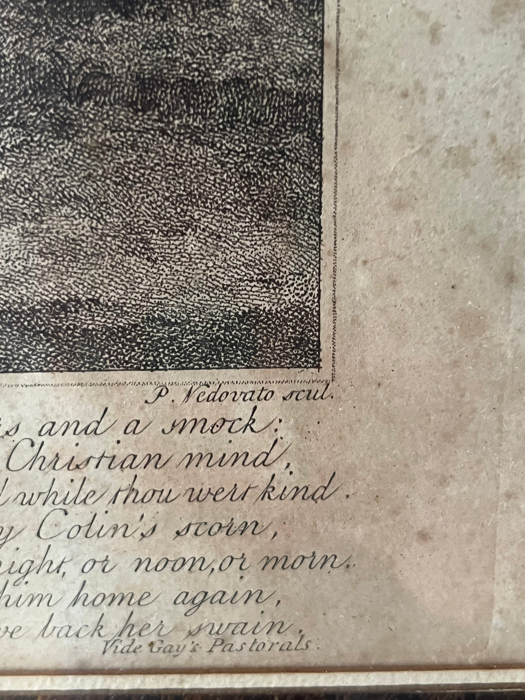 2 gravures à l’eau forte de Marian et colin clout par pietro Vedovato