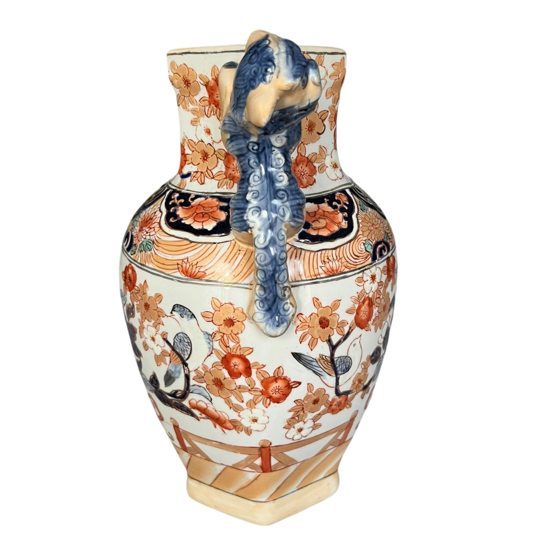 Vase japonais Imari Christian Lacroix  en céramique Fin xixe