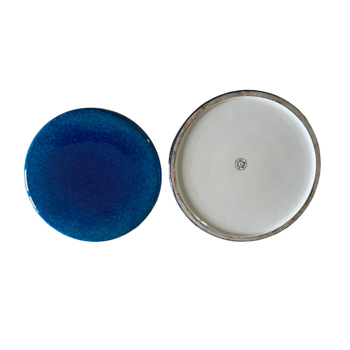 Paul Milet Sèvres Blue ceramic candy dish