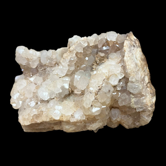 Quartz sur barytine mimetite alligny en Morvan France DR35