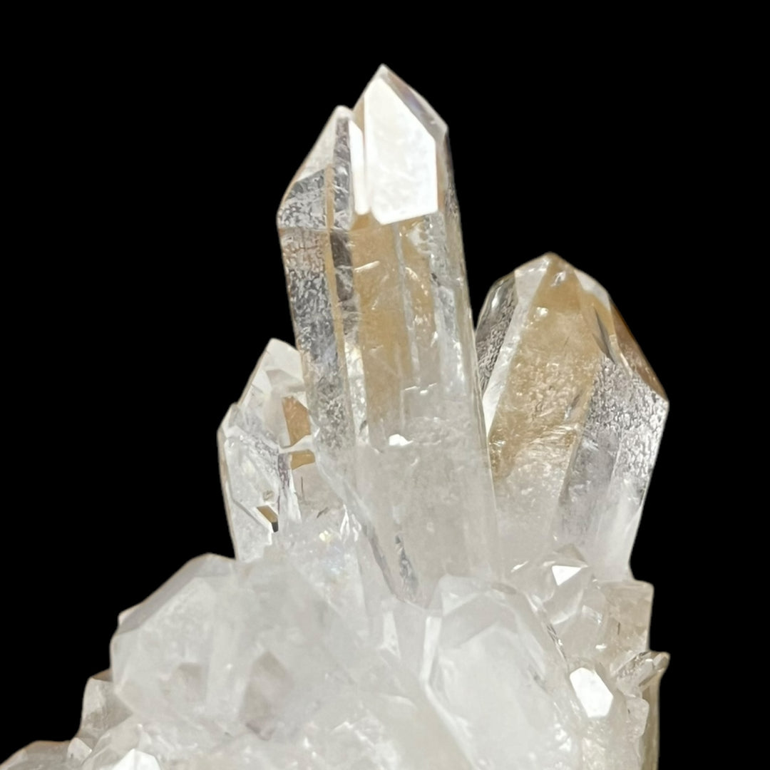 Drus of rock crystal attached Brazil M18W127