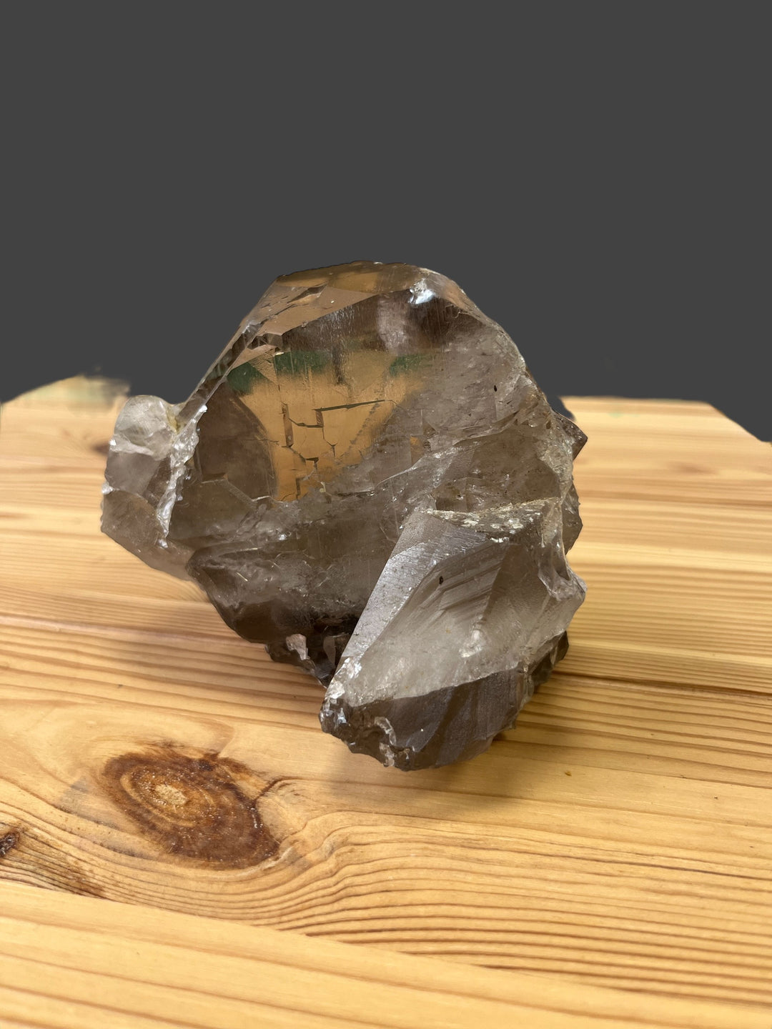 Quartz gwindel fumé Mont Blanc DB72