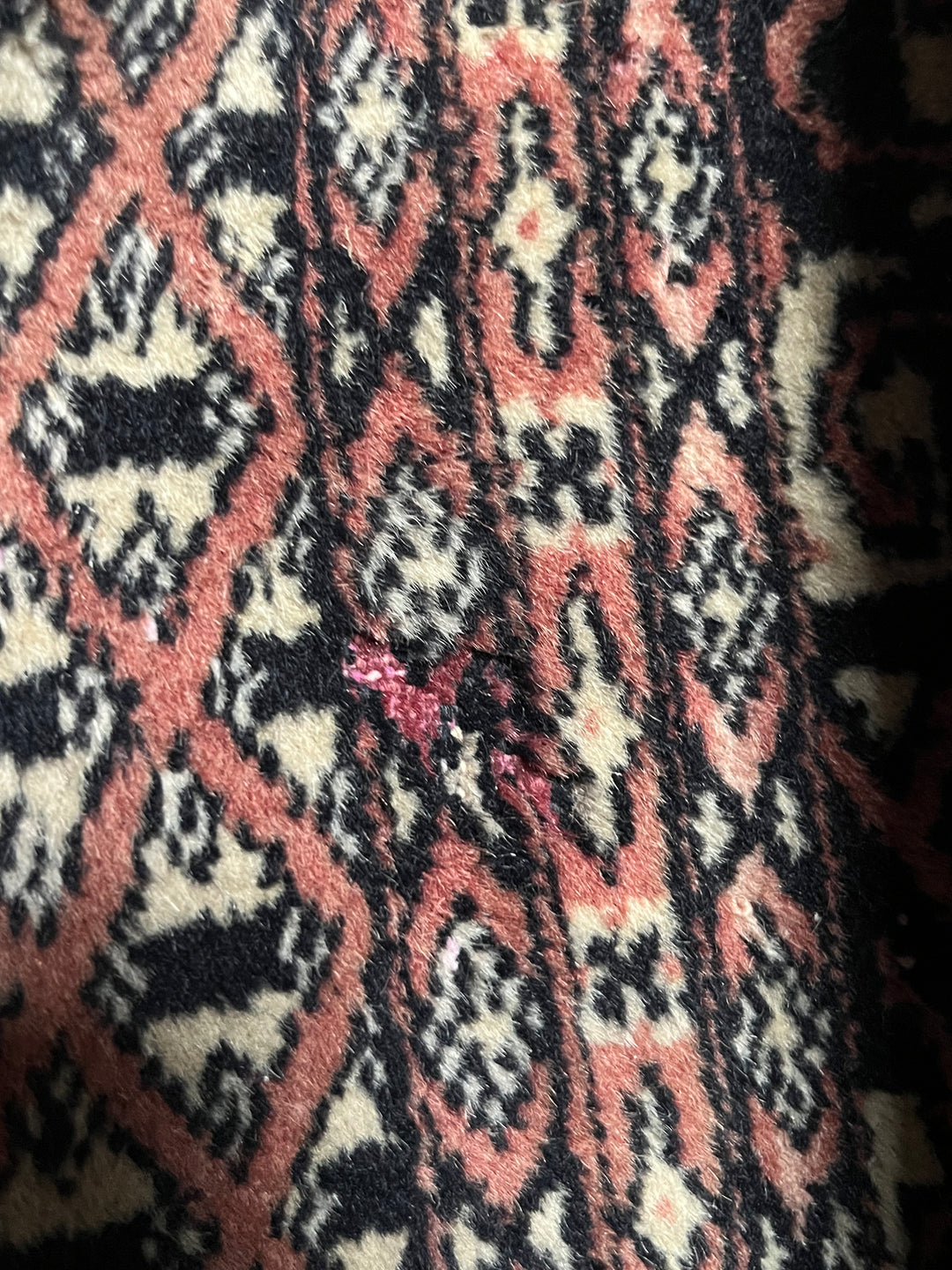 Ancien Tapis perse en laine 195x120