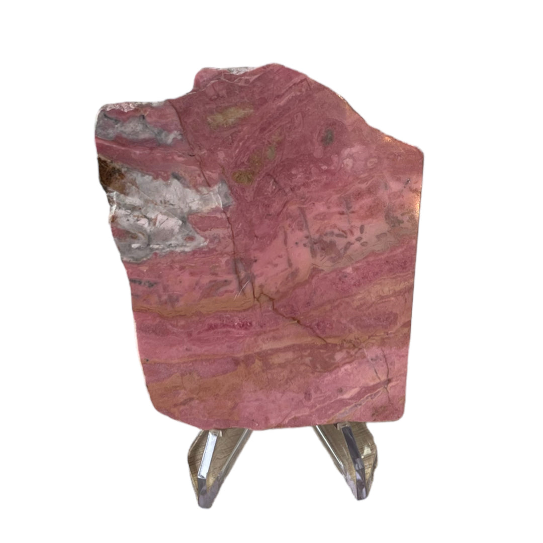 Polished rhodonite DB125