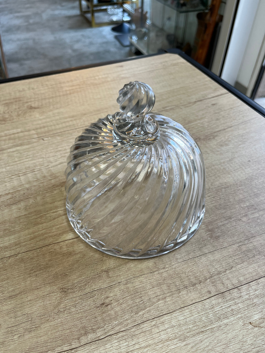 Crystal cheese bell 15.7 cm