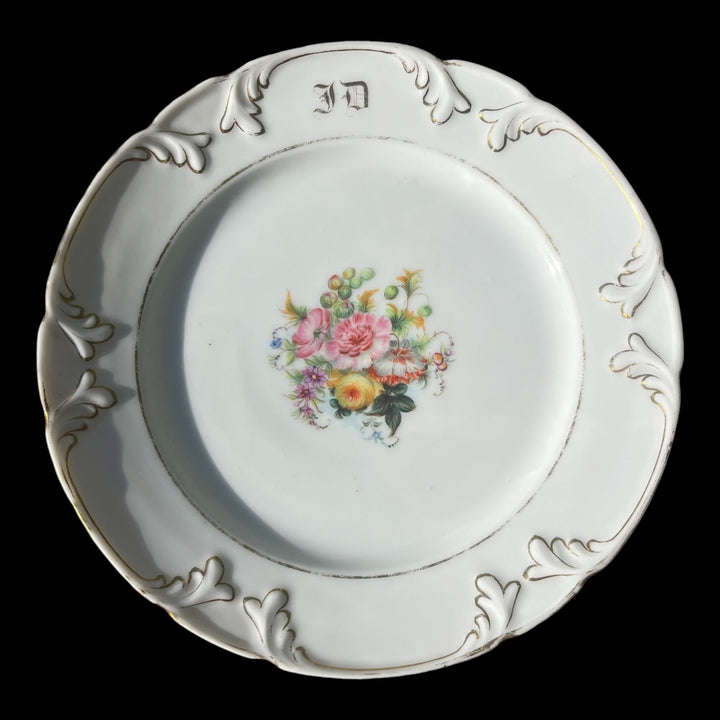 service 11 assiettes porcelaine paris XIXe