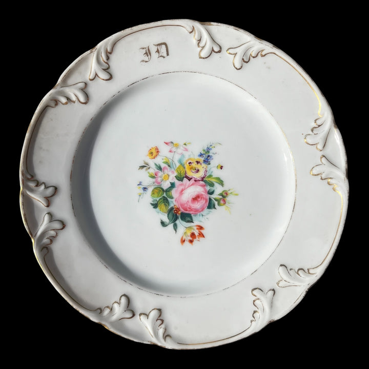 service 11 assiettes porcelaine paris XIXe