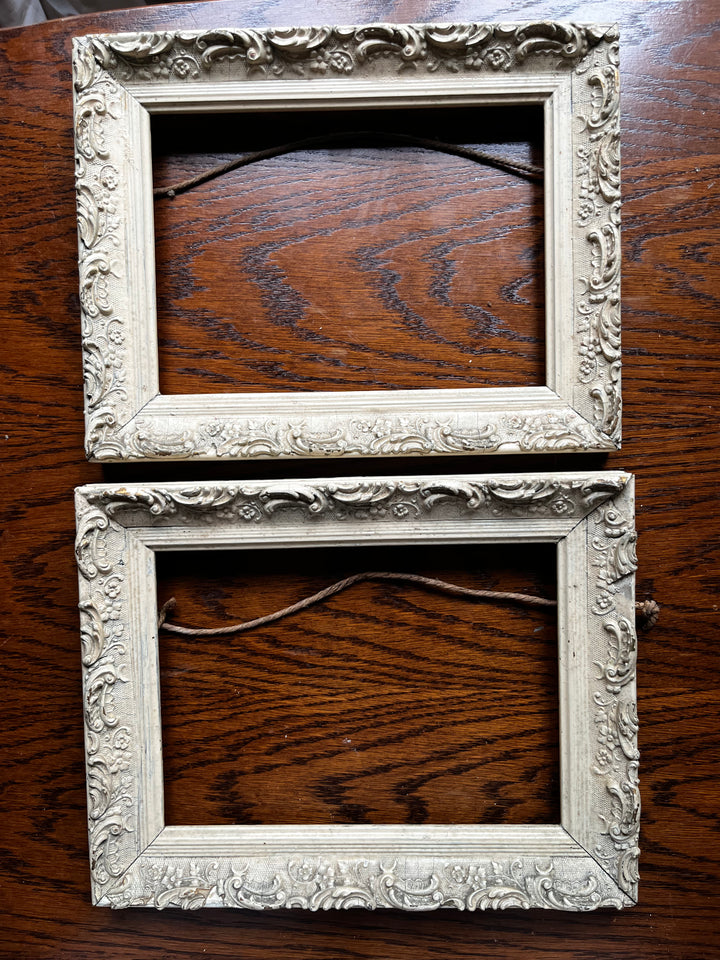 paire de cadre montparnasse crème 28x22