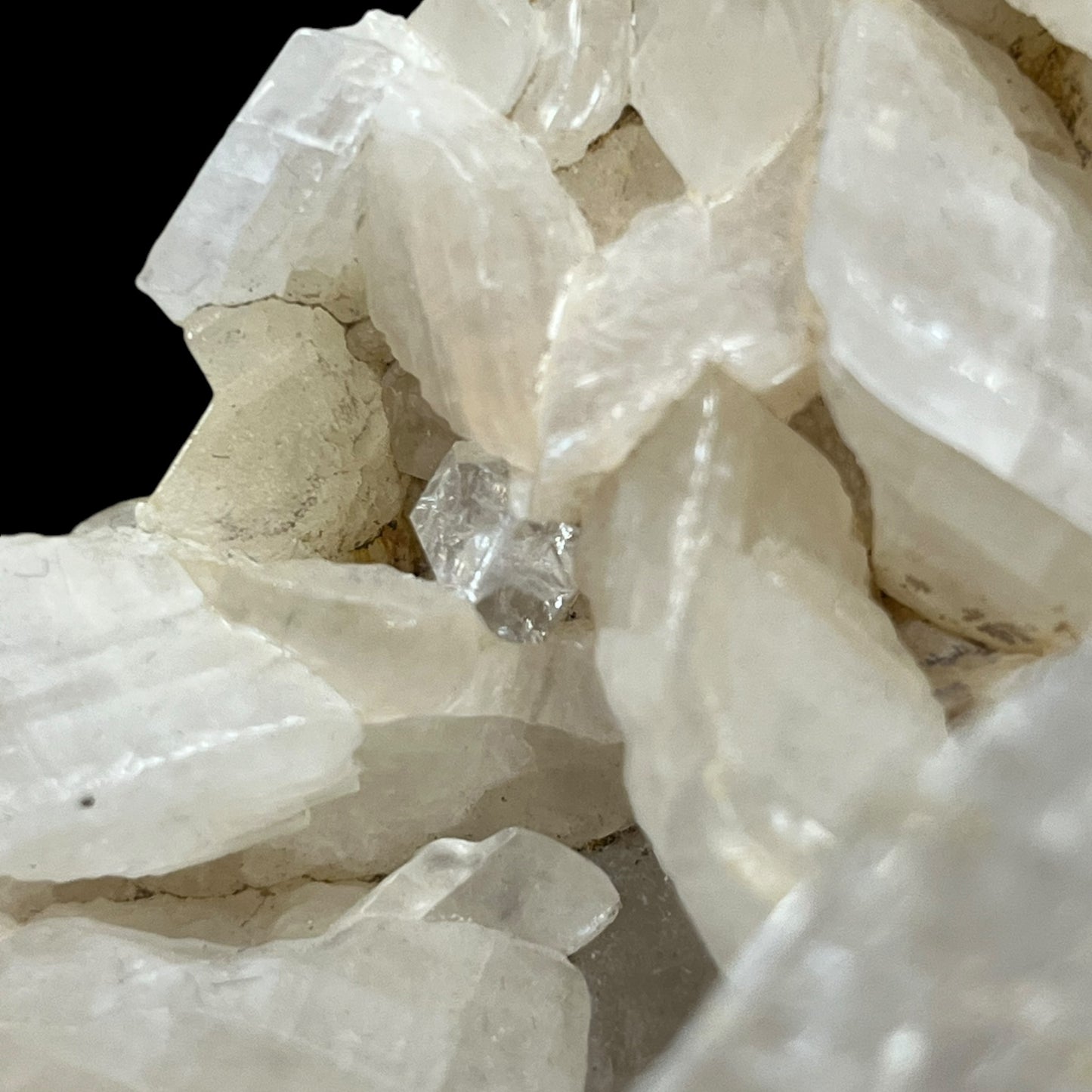 Calcite Quartz plan du lac Oisans Alpes France DR204