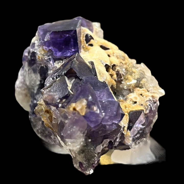 Fluorit Ghost und Quarz Berbes Asturias Spanien FLS38