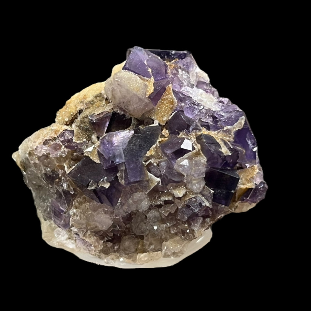 Fluorit Ghost und Quarz Berbes Asturias Spanien FLS38