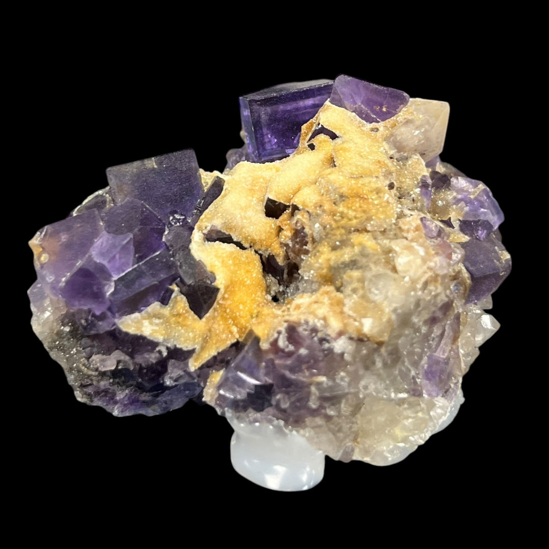Fluorit Ghost und Quarz Berbes Asturias Spanien FLS38