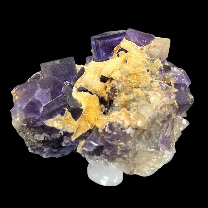Fluorit Ghost und Quarz Berbes Asturias Spanien FLS38
