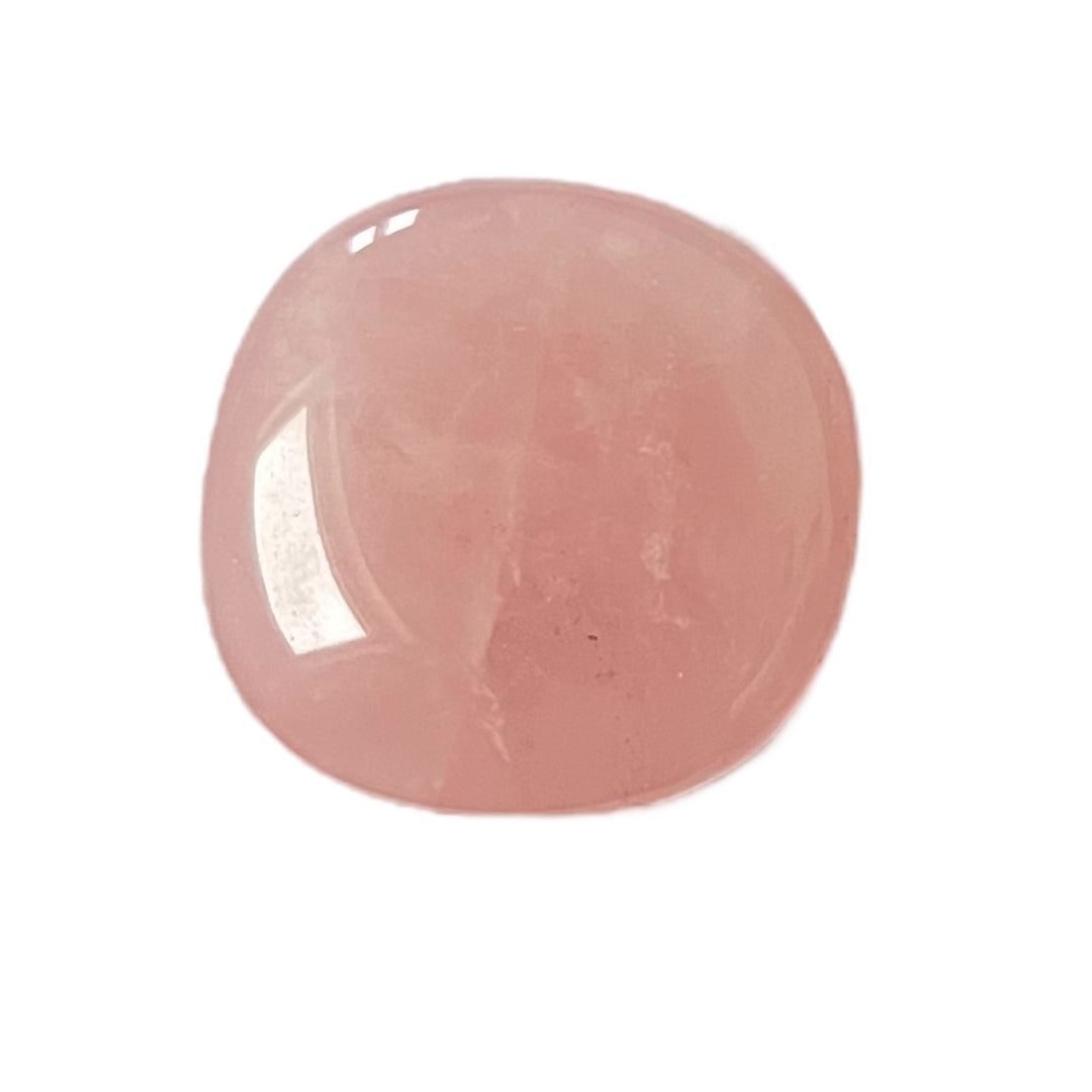 Rose quartz pebble, about 15-20 gr, 3-3.5 cm