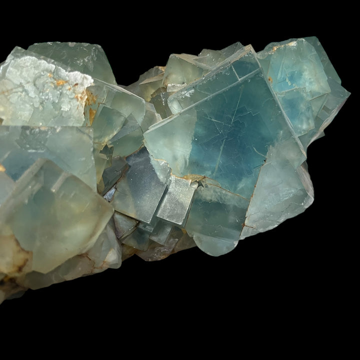 Fluorite bleue, chalcopyrite Le Burc Tarn France DB14