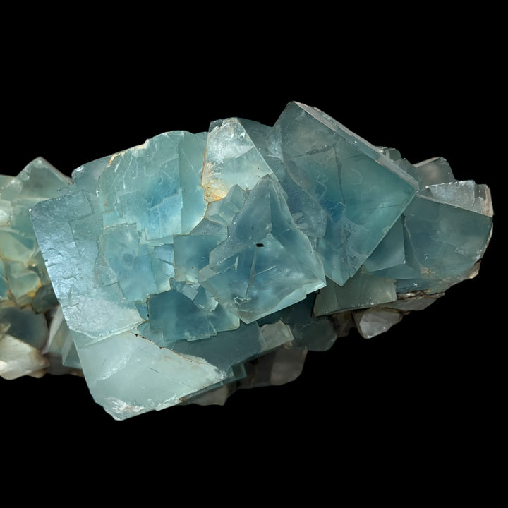 Fluorite bleue, chalcopyrite Le Burc Tarn France DB14