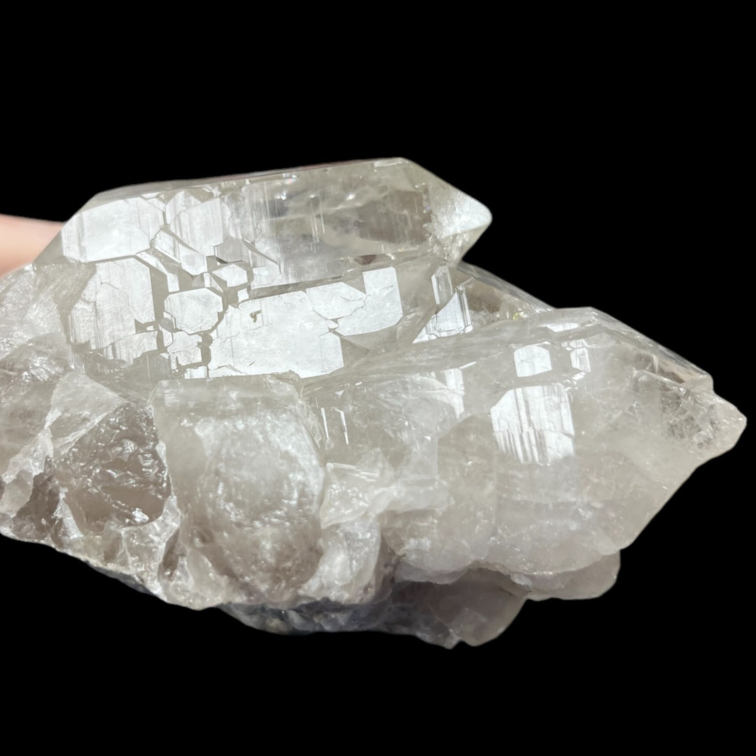 Quartz Gwindel Mont Blanc Alpes DB78