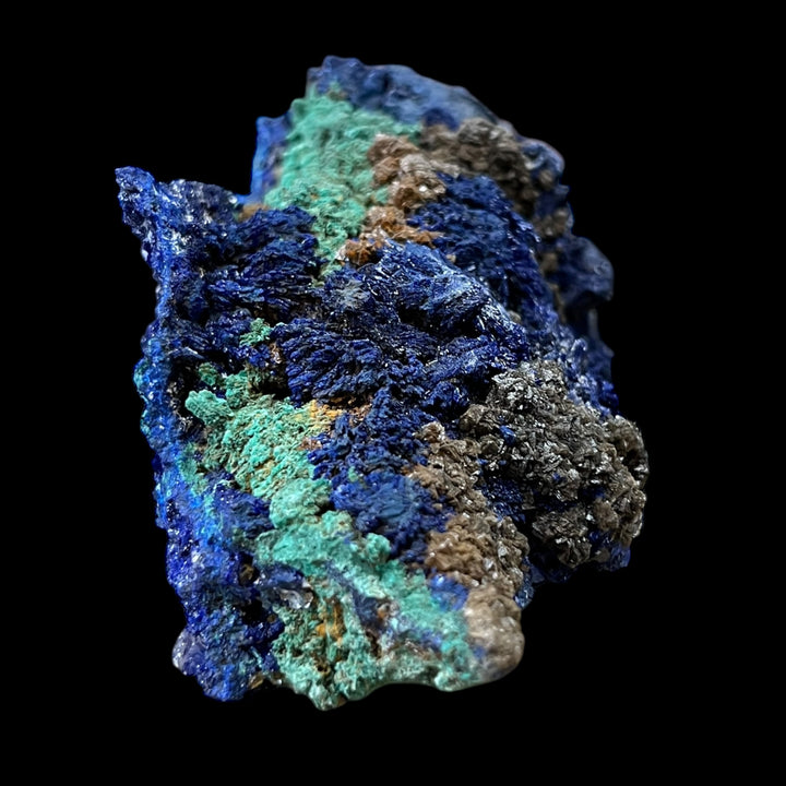 Azurite malachite christiana mine Grèce DR66