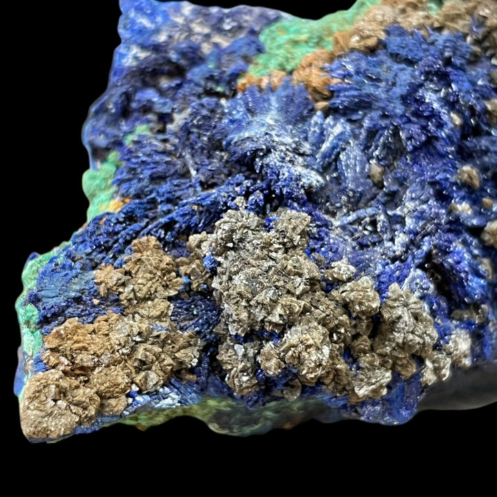 Azurite malachite christiana mine Grèce DR66