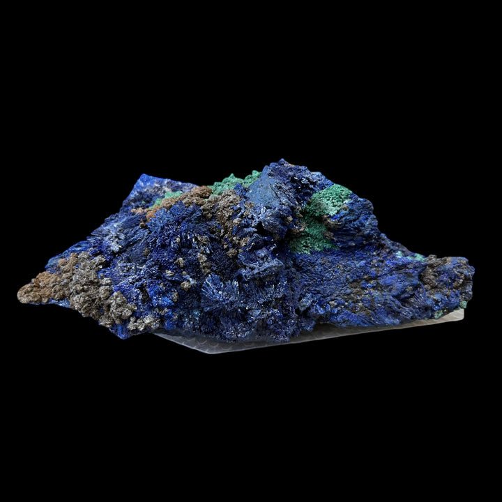 Azurite malachite christiana mine Grèce DR66