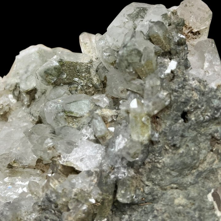 Quartz Chloriteux Les 2 Alpes France DR166