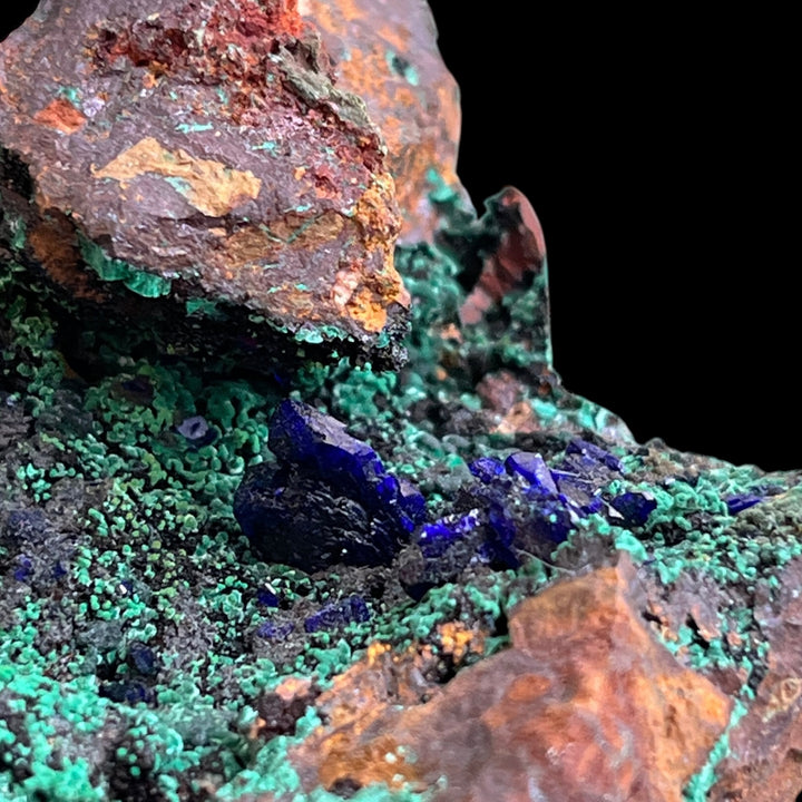 Azurite malachite Liufengshan Chine M18W117