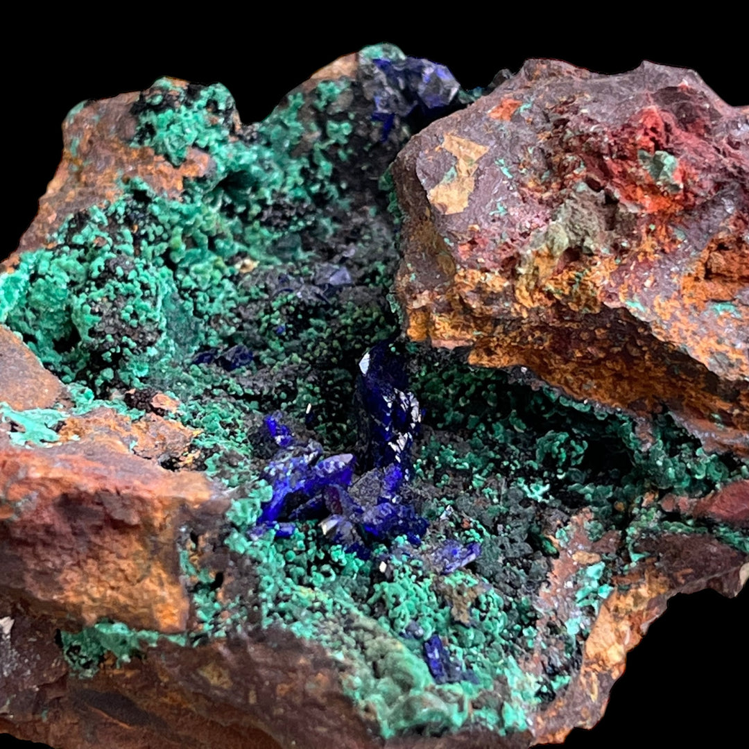 Azurite malachite Liufengshan Chine M18W117