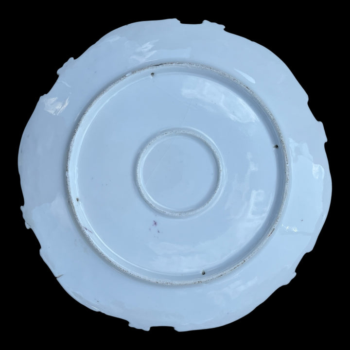 Dekorative Plattenlimoges XIXTH 31,5 cm