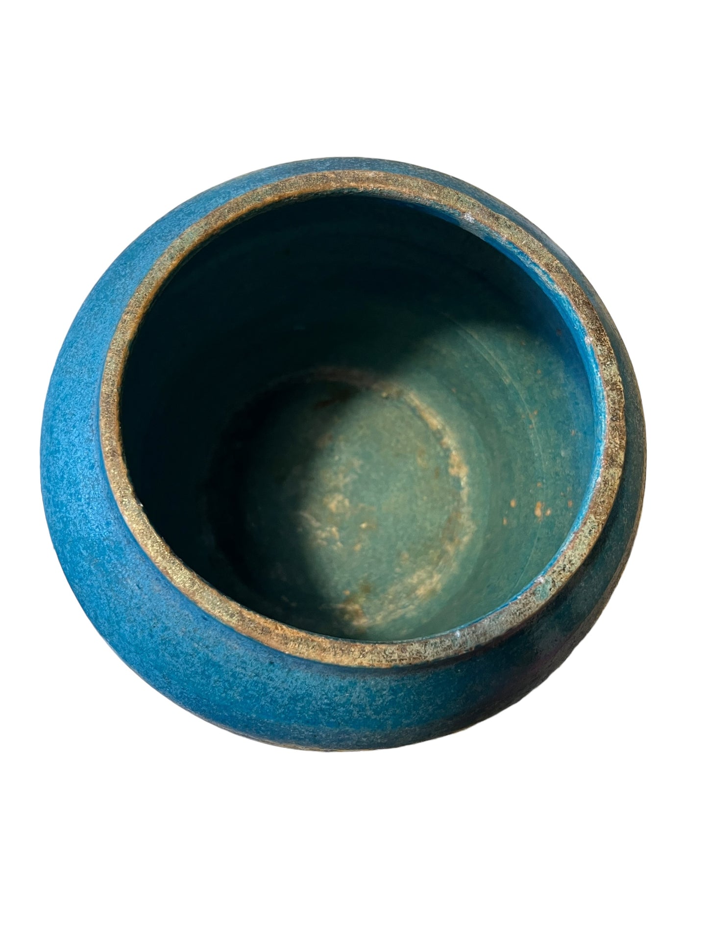 Chinese provincial pot blue glaze Ming period