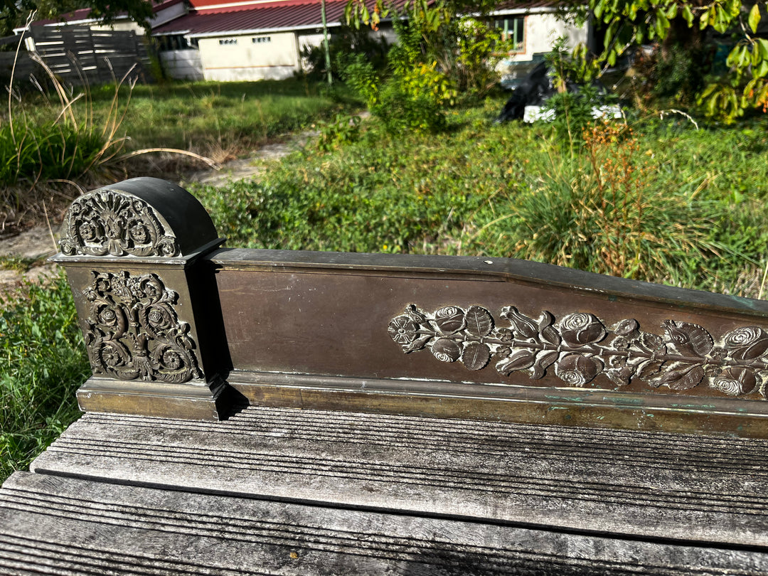 Empire fireplace fender
