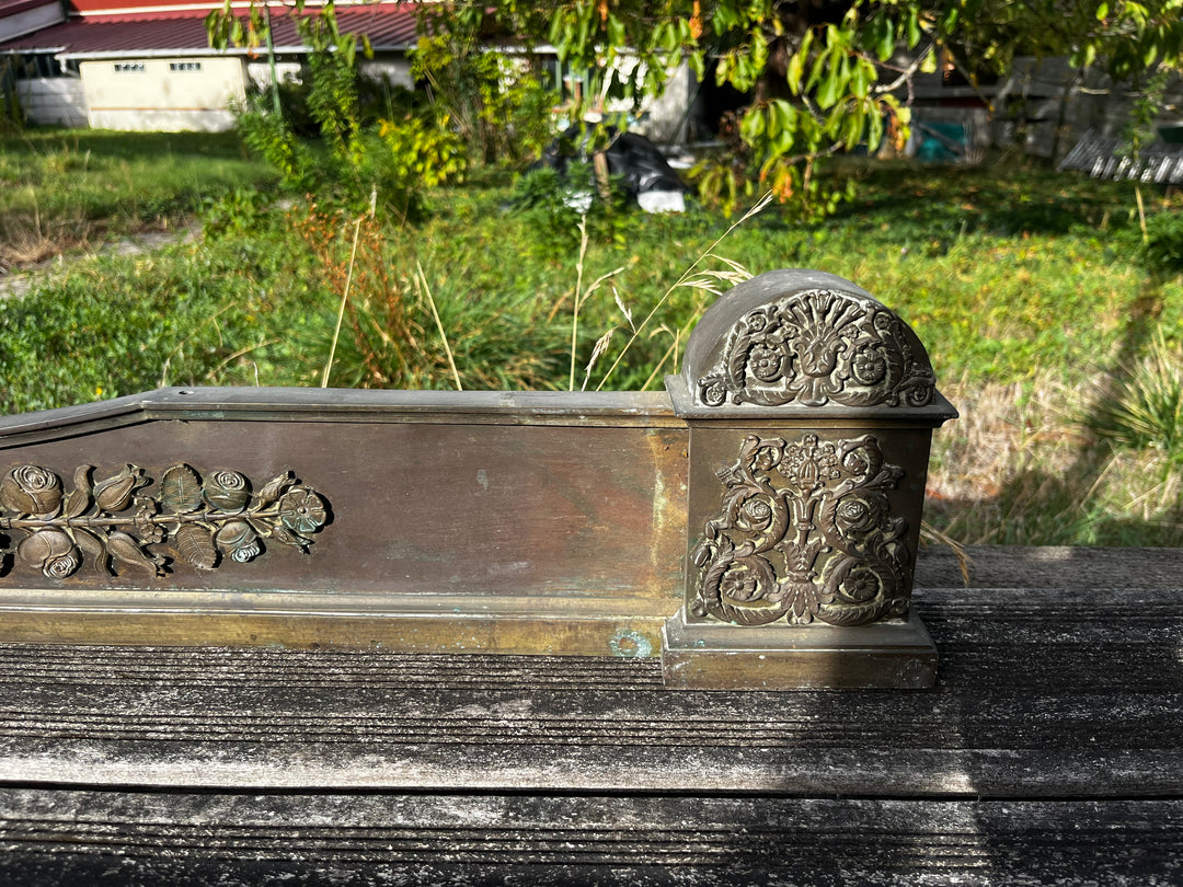 Empire fireplace fender