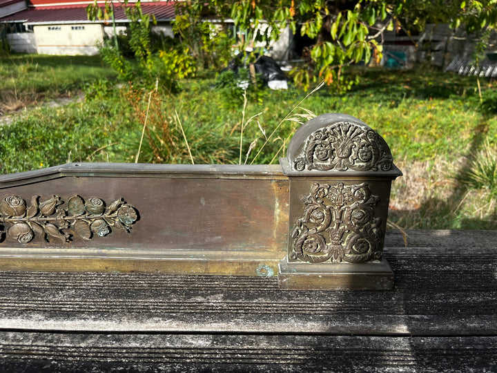 Empire fireplace fender