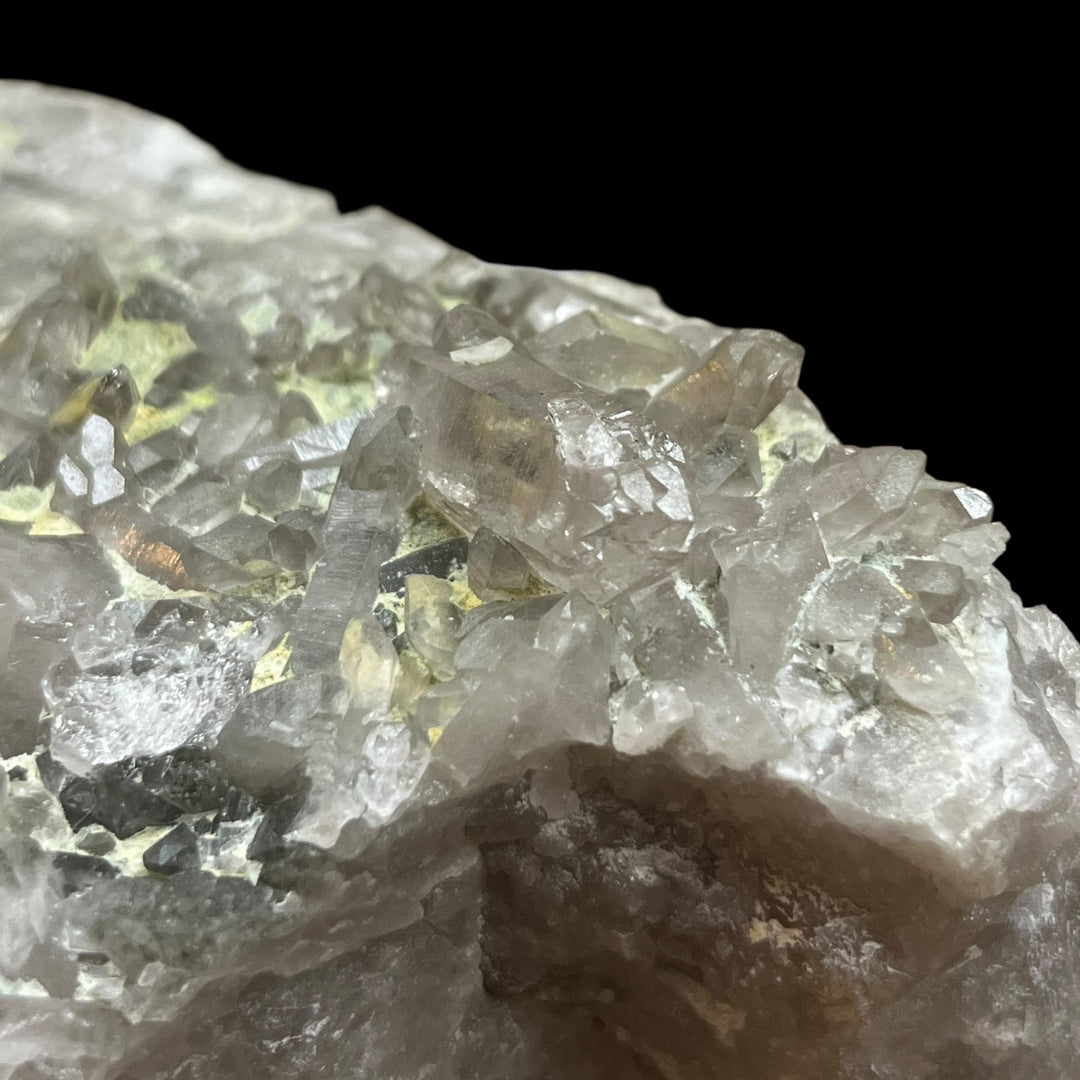 Geräucherter Quarz und Citrine Saint André de Embrun Alpes Frankreich DR253