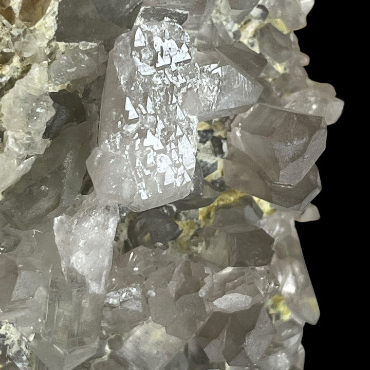 Geräucherter Quarz und Citrine Saint André de Embrun Alpes Frankreich DR253