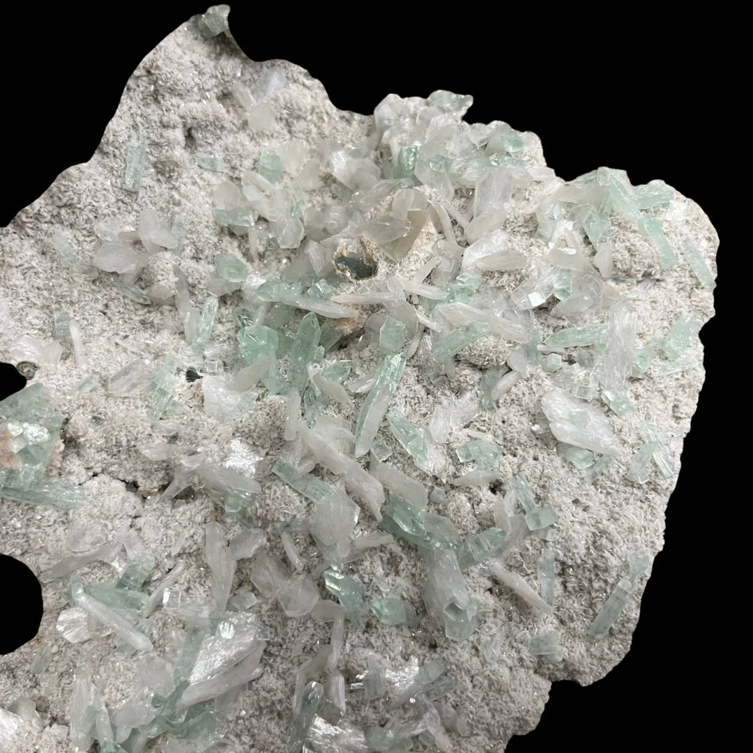 Apophylite verte stilbite calcite Inde DR129