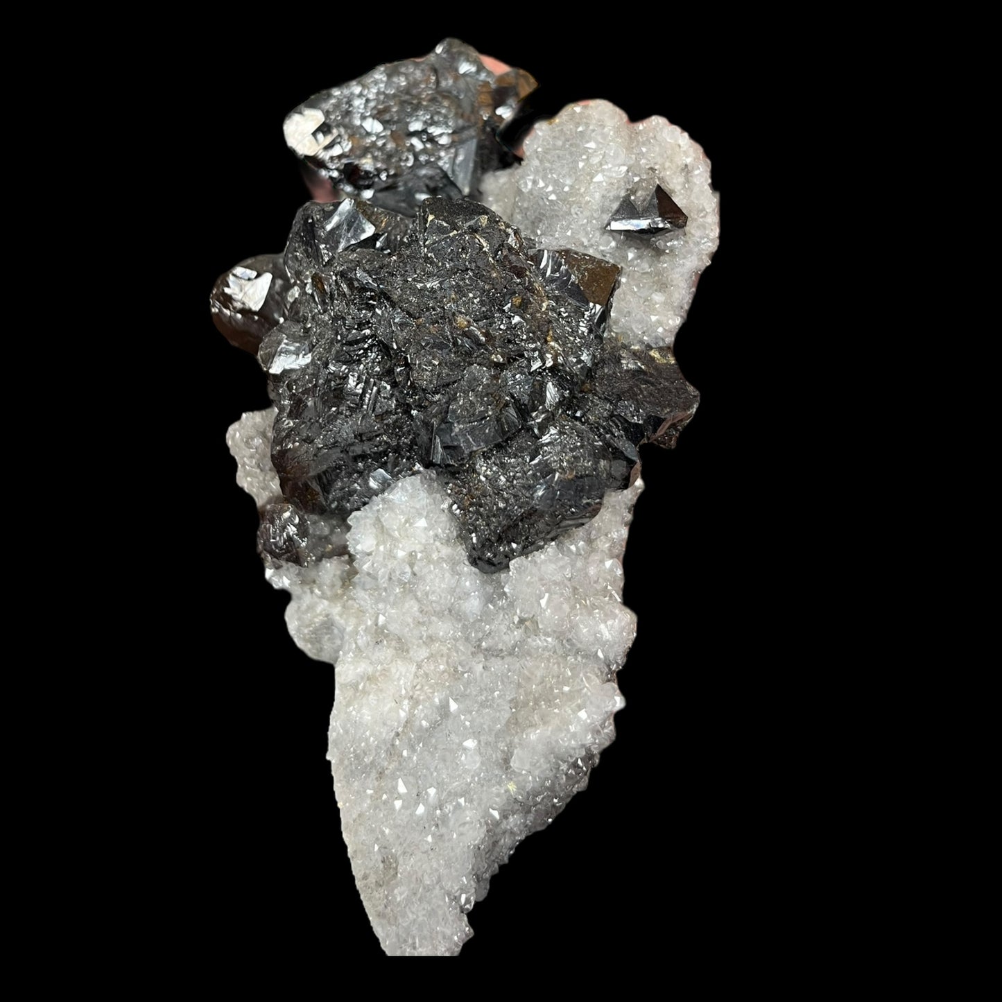 Quartz Elmwood Mine Tennessee USA DR289上のスパライト