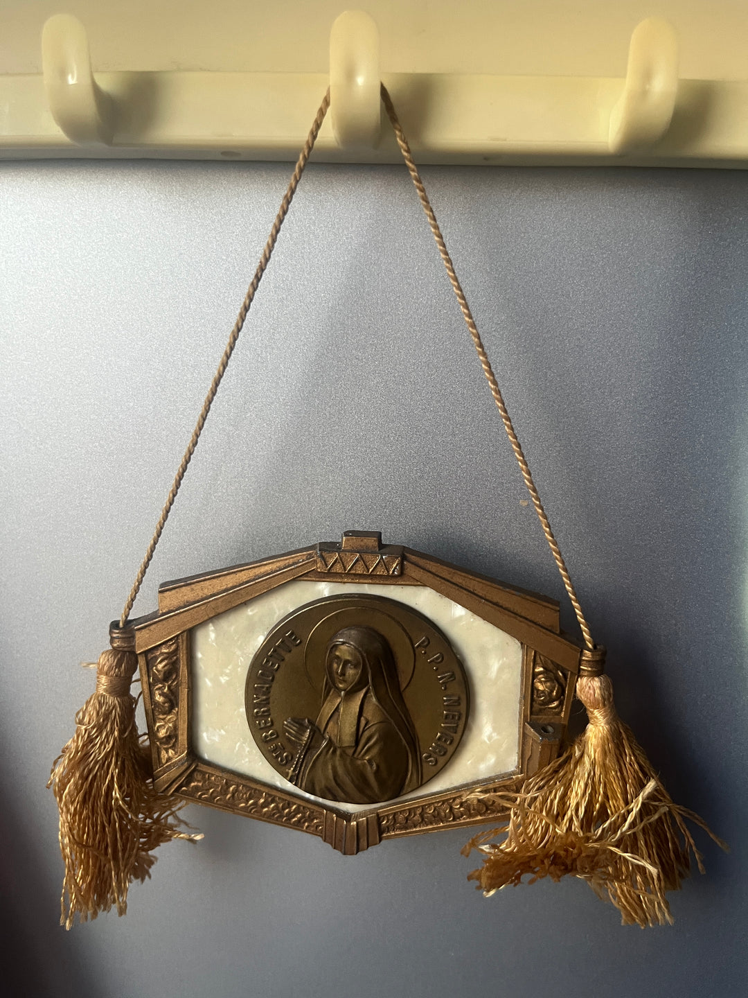 Art Deco Medal of Sainte Bernadette P P N Nevers