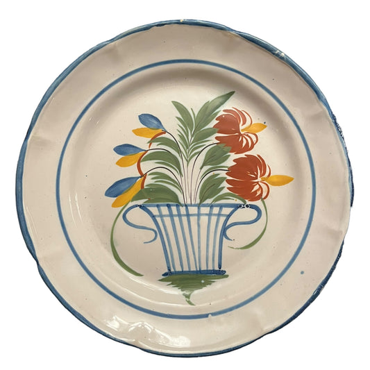 Фаянсовая тарелка-корзина из Аргонн-Вали, 19 век.