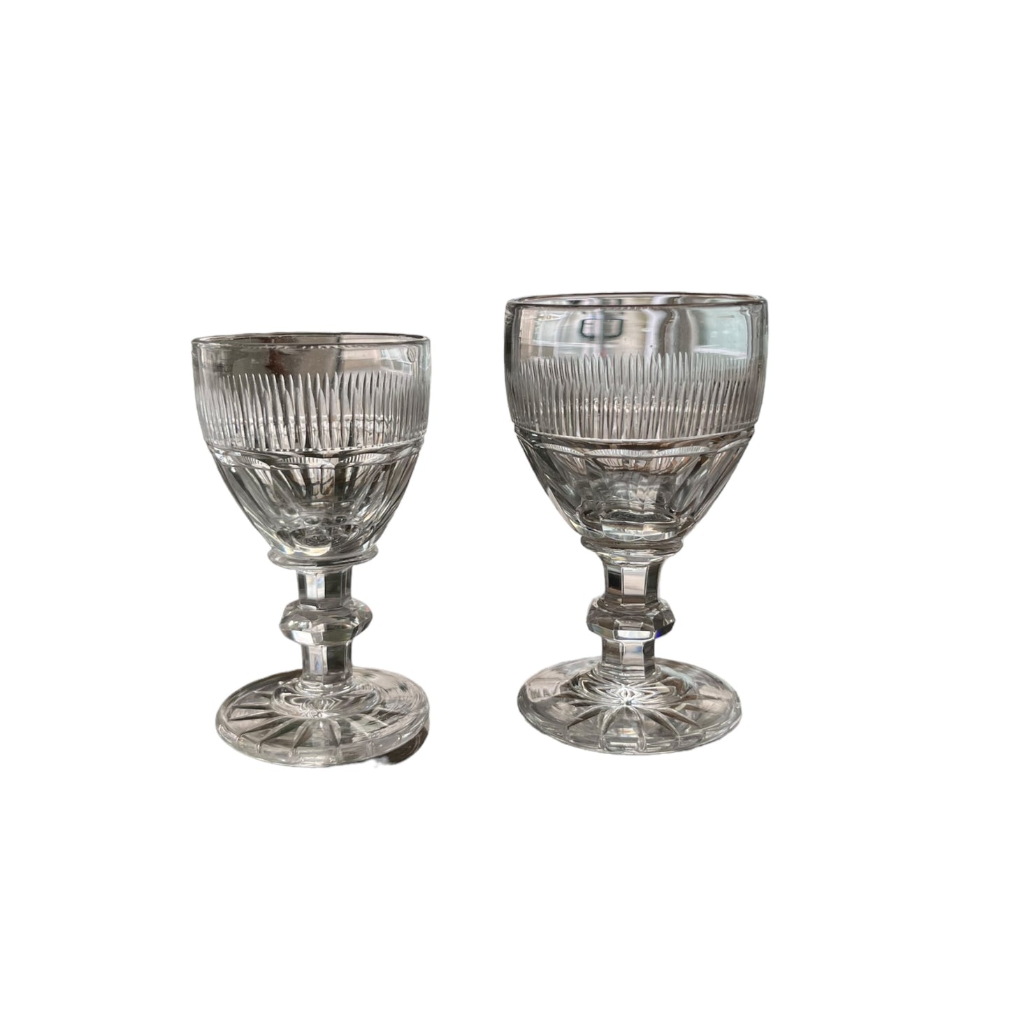 Servizio 8 Cristal Baccarat 1841 occhiali