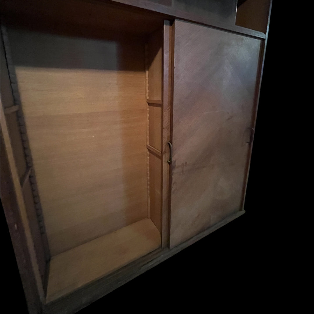 Buffet vitrine parisien vintage MARCEL SCHWIRTZ 30 cm de large